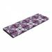 Ambesonne 15 x 45 Lavender Plum Rectangle Bench Outdoor Seating Cushions