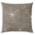 DREAMY Taupe Indoor/Outdoor Pillow - Sewn Closure