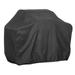 PRAETER Dust-proof Rainproof BBQ Grill Cover Waterproof Moistureproof Cover Protection Cloth Cover Square Barbecue Cover Black M