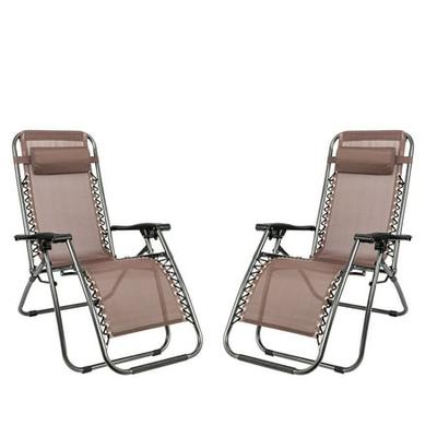 Enyopro Zero Gravity Chair 2 Pack, Portable Patio Lounge Chairs