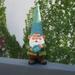 Alpine Corporation 15 Gnome Holding Watering Can Garden Statue