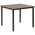 Lorell Charcoal Outdoor Table 1 Each