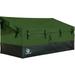 Yardstash Deck Box Cover - Heavy Duty Waterproof Covers For Outdoor Cushion Storage And Large Deck Boxes - Protects From Rain Wind And Snow - Xl - Green