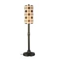 Patio Living Concepts Coronado 58 Inch Floor Lamp w/ 2 Inch Bronze Body & Mojito Coffee Bean Sunbrella Shade Fabric