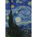 Toland Home Garden Van Gogh s Starry Night Starry Night Flag Double Sided 12x18 Inch