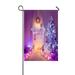 ABPHQTO Christmas Fireplace Tree Lights Xmas Hanging Sock Presents Home Outdoor Garden Flag House Banner Size 12x18 Inch