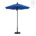 California Umbrella Venture Series Patio Market Umbrella in Olefin with Aluminum Pole Fiberglass Ribs