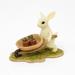 Bunny Gardener Pushing Wheelbarrow Mini Rabbit Mini Bunny Bunny Gardener Rabbit Gardener Fairy Garden Animals Fairy Garden