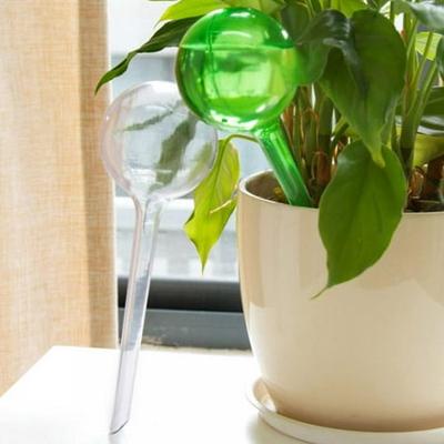 5X Self Watering Plant Bulb Plastic Water Feeder Globe Indoor Outdoor Automatic