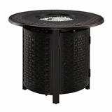 Fire Sense Hendricks 33.9 in. Propane Fire Pit