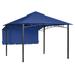 Garden Winds Replacement Canopy Top Cover for the Garden House Gazebo - True Navy