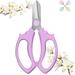 Floral Shears Professional Flower Scissors Garden Shears with Comfortable Grip Handle Pruning Shears Floral Scissors for Arranging Flowers Gardening Pruning Trimming Plants