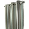 Sunbrella Brannon Whisper Indoor/Outdoor Curtain Panel by Sweet Summer Living 50 x 108 with Stainless Steel Grommets