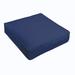 Sorra Home Dark Blue Indoor/Outdoor Deep Seating Cushion Corded