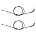 2-Pack 06900406 Chute Deflector Cable Replacement for Yard Machines 31AE6FFF700 (2006) Snowblower - Compatible with 06900406 Cable