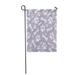 KDAGR Purple and White Dog Paw and Bones Pattern That is and Repeats Abstract Garden Flag Decorative Flag House Banner 28x40 inch