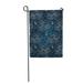 KDAGR Blue Night with Celestial Bodies Moons Stars and Clouds Boho Chic Design Starry Garden Flag Decorative Flag House Banner 28x40 inch
