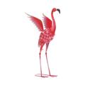 Zingz & Thingz Flying Flamingo Outdoor Garden Statue - 27.5 - Pink and Red