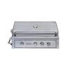 Edgestar Grl420ibblp 89000 BTU 42 Wide Liquid Propane Built-In Grill - Stainless Steel