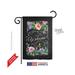 Breeze Decor 50060 Welcome Blooming Welcome 2-Sided Impression Garden Flag - 13 x 18.5 in.