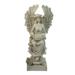 Northlight 17 Peaceful Angel Sitting on a Pedestal Candle Holder Statue