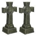 Design Toscano Donegal Celtic High Cross Statue: Set of Two
