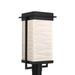 Justice Design Group Pna-7543W-Wave Pacific 18 Tall Integrated Led Outdoor Single Head