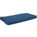 Sunnydaze Indoor/Outdoor Cushion for Bench or Porch Swing - 41 x 18 - Blue