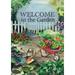 Toland Home Garden Welcome Garden Outdoor Garden Flag 18 x 12.5