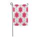 KDAGR Blue Christmas Pattern Snowflakes Red Crystal December Endless Flake Garden Flag Decorative Flag House Banner 28x40 inch