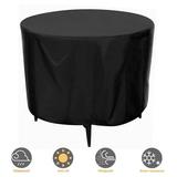 Willstar Outdoor Garden Patio Cover Furniture Round Waterproof Rattan Table Chair Cover V