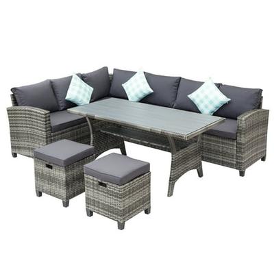 Now For The Patio Furniture Set 5, Patio Furniture Set Outdoor Chairs With Ottomans