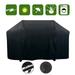 HOTBEST BBQ Grill Cover Large Barbecue Heavy-Duty Waterproof Dustproof Breathable with PVC Coating Anti-UV Rip-Proof Outdoor bbq cover 145 * 61 * 117 CM