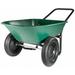 2 Wheel Green Thumb Poly Wheelbarrow