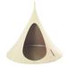 The Hamptons Collection 48â€� White Childrenâ€™s Bonsai Cacoon Chair with Hanging Hardware