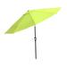 10 Foot Patio Umbrella with Auto Tilt Lime Green