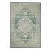 Furnish My Place Outdoor Collection Persian Accent Rug - 5 ft. 3 in. x 7 ft. 6 in. Ocean Transitional Water Proof Rug for Hallways Patio