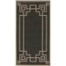 Artistic Weavers Alfresco Solid Area Rug Black/Camel 8 9 x 12 9