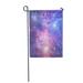 LADDKE Blue Galaxy Great Orion Nebula Star Universe Space Cosmos Princess Moon Light Garden Flag Decorative Flag House Banner 28x40 inch