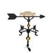 Montague Metal Products WV-313-GB 300 Series 32 In. Deluxe Gold Classic Car Weathervane