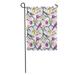 LADDKE Beautiful Hand Oriental Exotic Paradise Birds Sitting on Blooming Spring Garden Flag Decorative Flag House Banner 12x18 inch