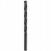 Radnor 19/64 X 4.375 X 19/64 3-Flat Shank Black Oxide Coated Jobber Length Drill Bit (7 Pack)