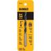 DeWALT DW1706 Wood Bit Drill Bit Twist Flute 2-1/2 in L Flute Straight Shank 1/4 in Dia Shank