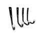 Shepherd Hardware 8089E Heavy Duty Steel Garage Storage / Medium Utility Hooks 4 Pack