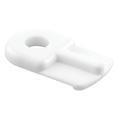Prime-Line Products MP5506 Flush Clips 1/2 in. x 13/16 in. Plastic Construction White in Color Used on Screens & Storm Window Frames (Pack of 100)