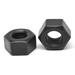 1/4 -20 Coarse Thread A194 / SA 194 Grade 2H Heavy Hex Nut Medium Carbon Steel Black Oxide Pk 50