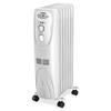 Lorell 1500 Watt 3-Setting Oil Filled Heater Oil Filled - Electric - 1500 W - 3 x Heat Settings - White