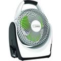 Lasko 8 Portable 5-Speed Outdoor Rechargeable Battery Table Fan 17 H White New