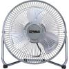 optimus f-4092 9-inch industrial-grade high-velocity 2-speed fan 1-pack silver coated