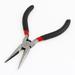 Plastic Handle Electrician Needle Nose Plier Wire Cutter 5 Long